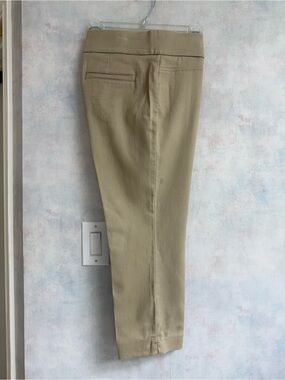 St. John's Bay Khaki/Tan Cropped Dress Capris